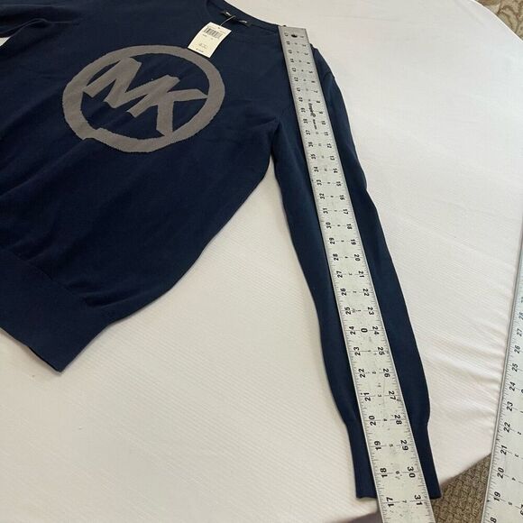 NWT Michael Kors Midnight Blue Sweater Size  Small New - Picture 4 of 7